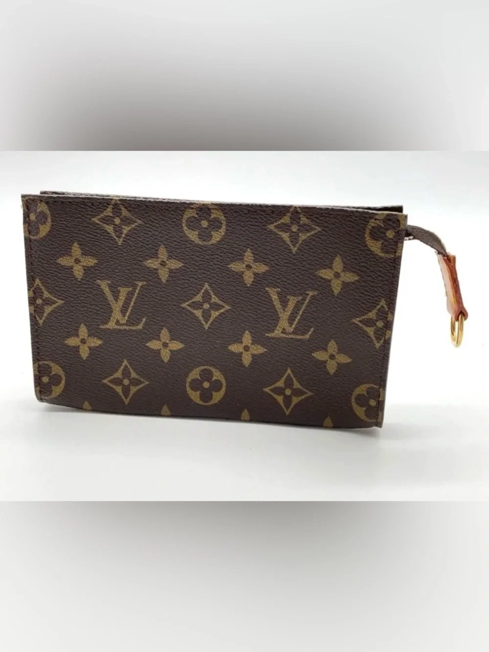 Auth Louis Vuitton Monogram Bucket PM Pouch